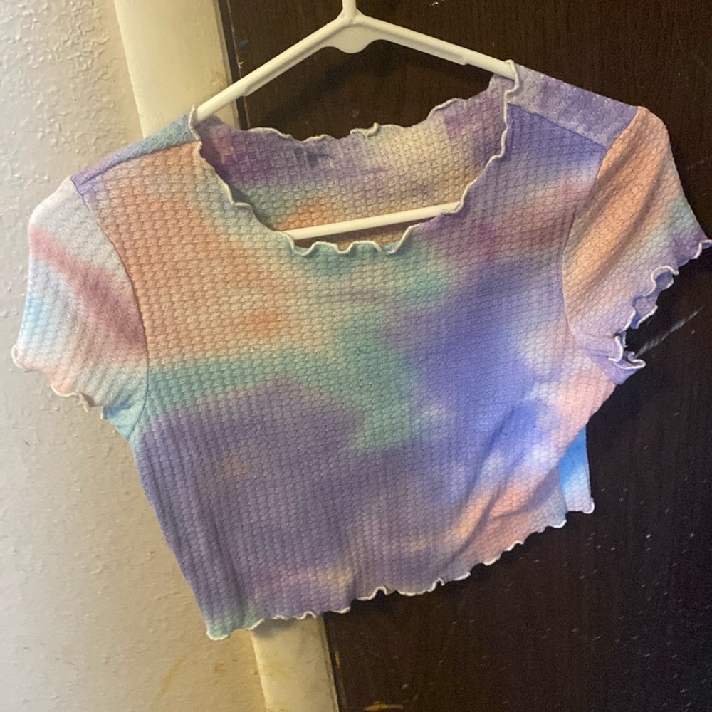 Tie dye crop top